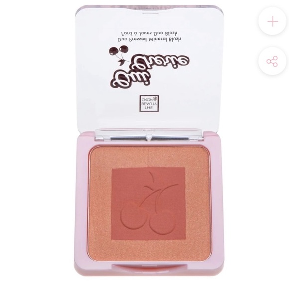 COPY - The Beauty Crop Oui Cherie Duo Pressed Mineral Blush in Peach Paris - Picture 2 of 4